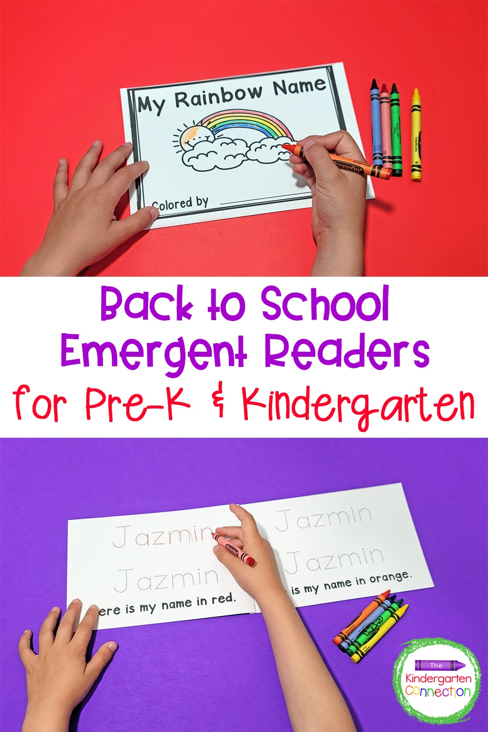 Back to School Emergent Readers