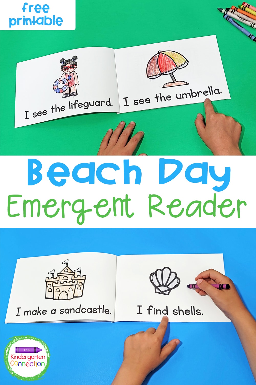 This free "Ready for a Beach Day" printable emergent reader will help you keep fluency skills sharp over break while making it fun!