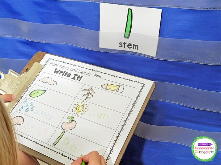 Have the kids search the room for the word cards and complete the recording sheet using a clipboard.