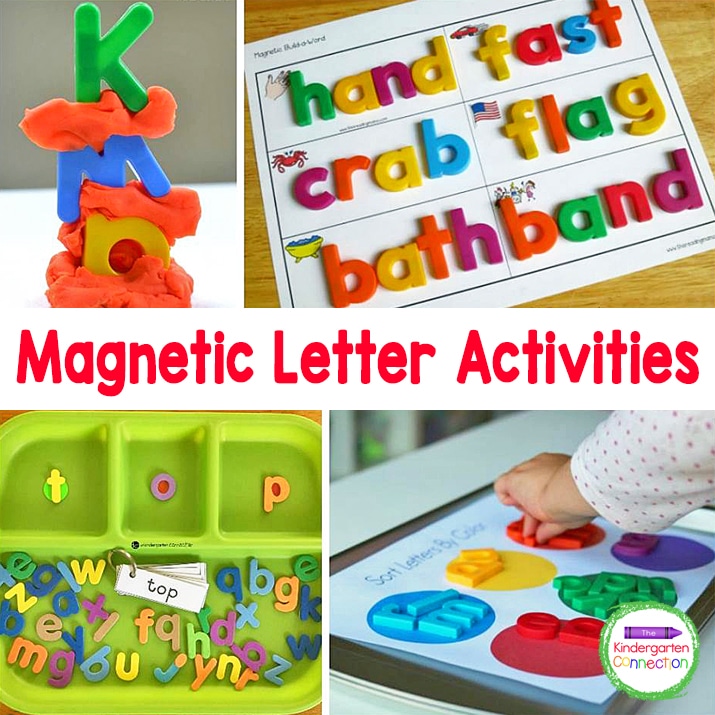 These activities are a fun, hands-on way to work on spelling, letter recognition, and letter sounds.
