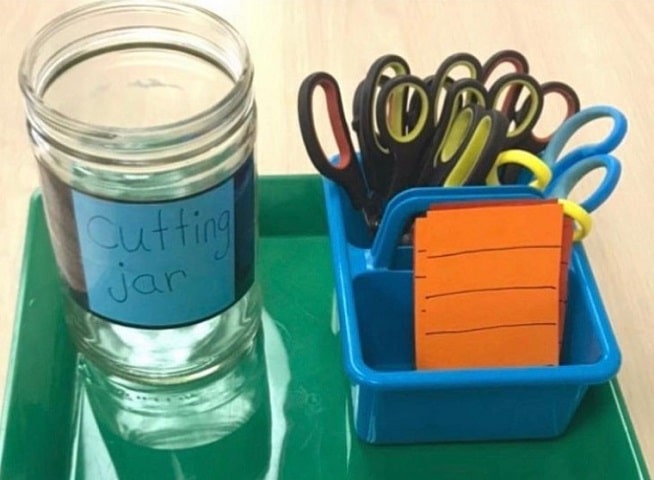 The Cutting Jar – Simple Scissor Skills Practice for the Classroom