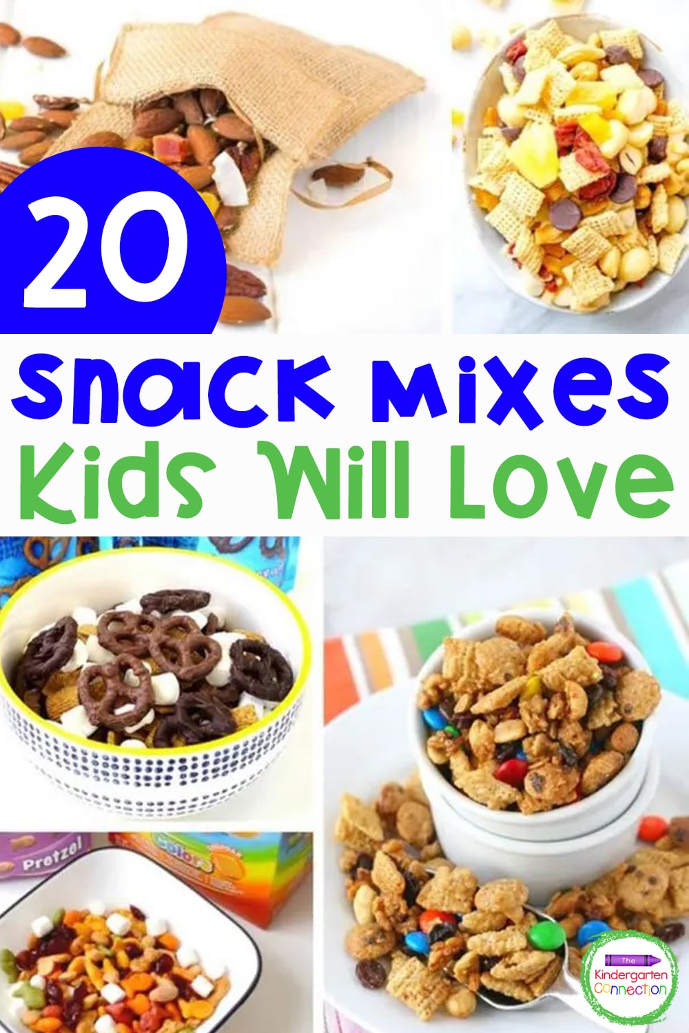 20 Snack Mixes Kids Will Love