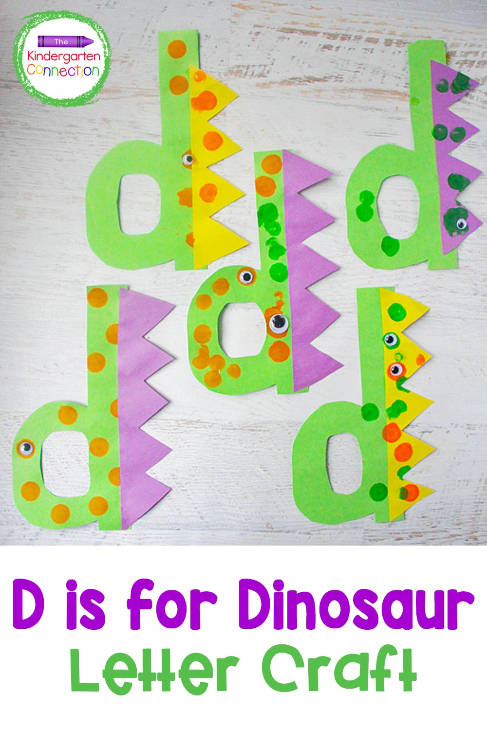 Letter D Craft – D is for Dinosaur