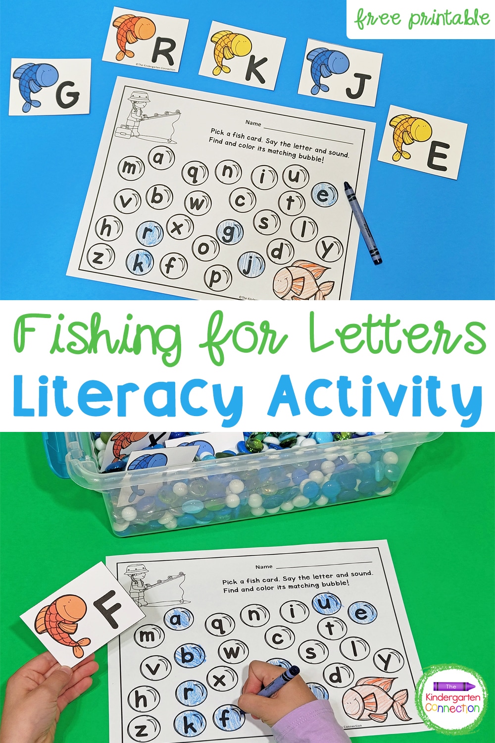 Fishing for Letters Alphabet Matching Game