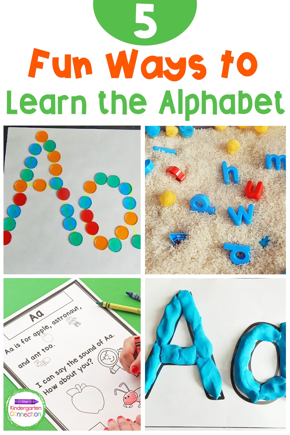 5 FUN Ways to Learn the Alphabet