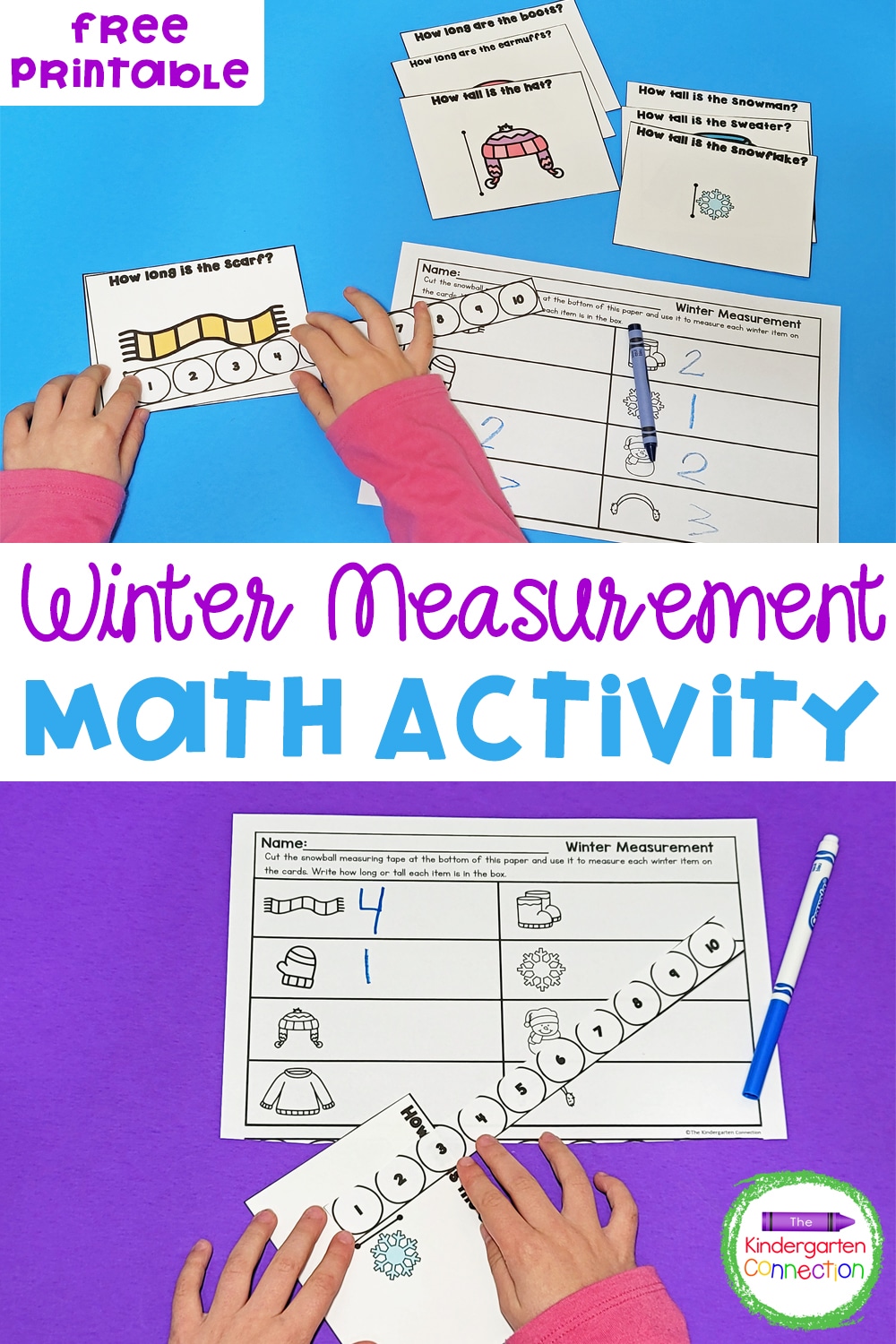 Printable Winter Measurement Activity