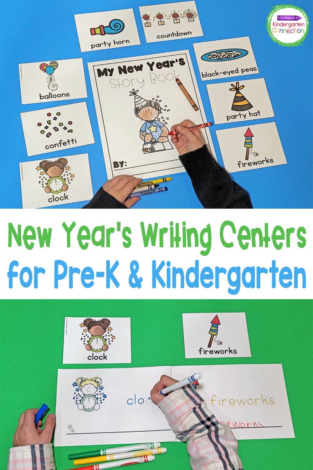 New Year\'s Writing Activities for Pre-K & Kindergarten