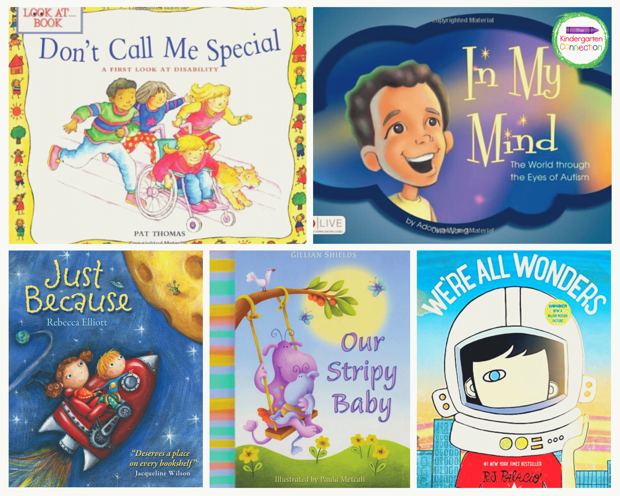 These children’s book are great for teaching your students about disabilities, differences, and acceptance.