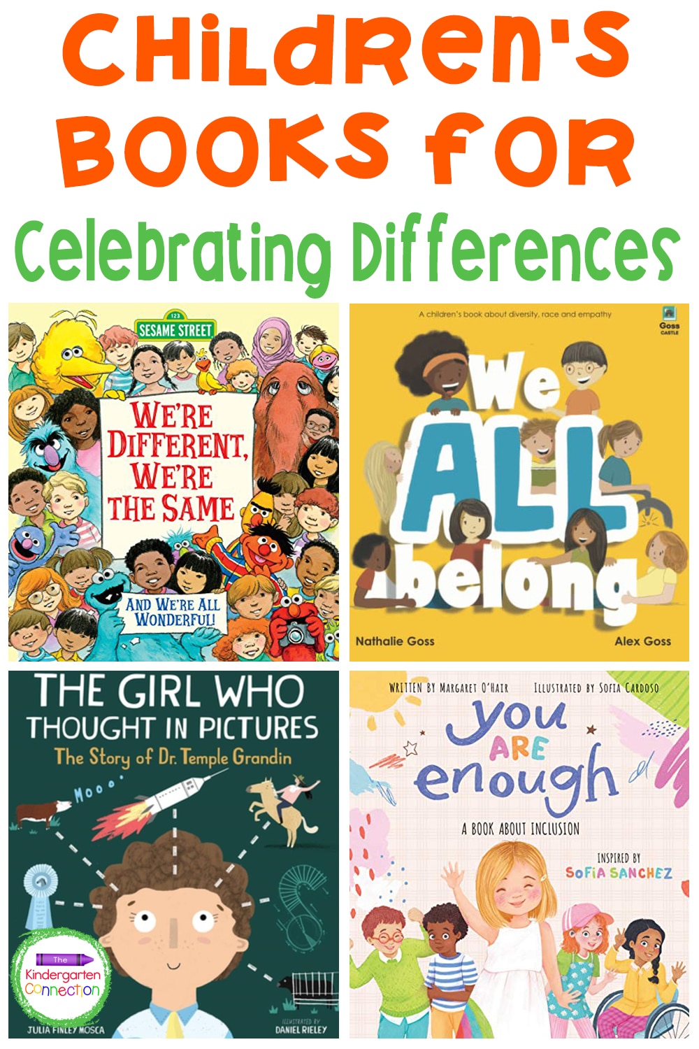 These Children's Books for Celebrating Differences offer sweet, simple stories about celebrating differences and how they make us special!