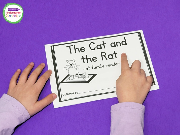 This mini pack of fluency activities includes a fun short a easy reader.