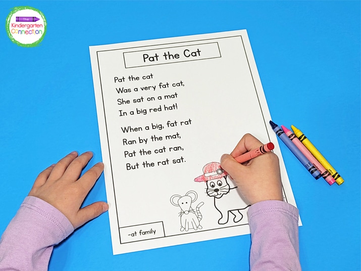 The Phonics Poems contain decodable text along with high-frequency words for students to practice fluency and rhyming.
