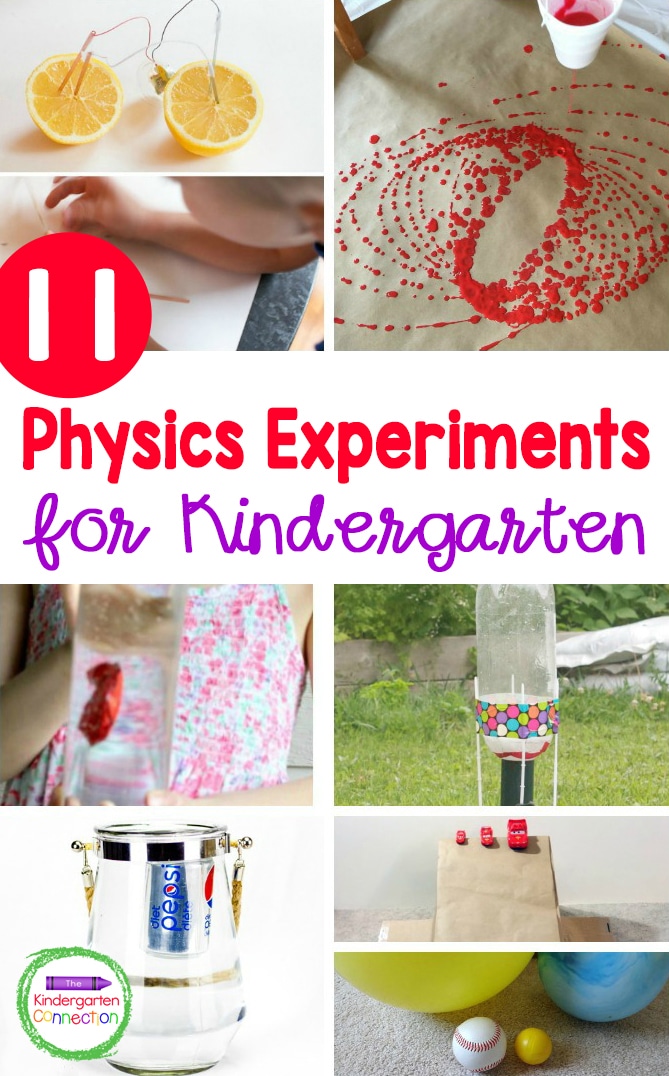 Introduce children to a lifelong love of science, math, and physics with these simple and hands-on physics experiments for kids!