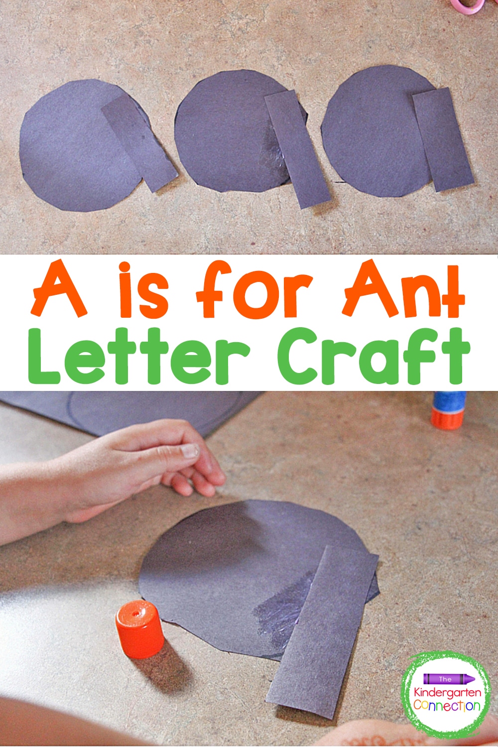 This a is for ant letter craft is great for building up letter formation and fine motor skills! Perfect for preschoolers and kindergarteners. 