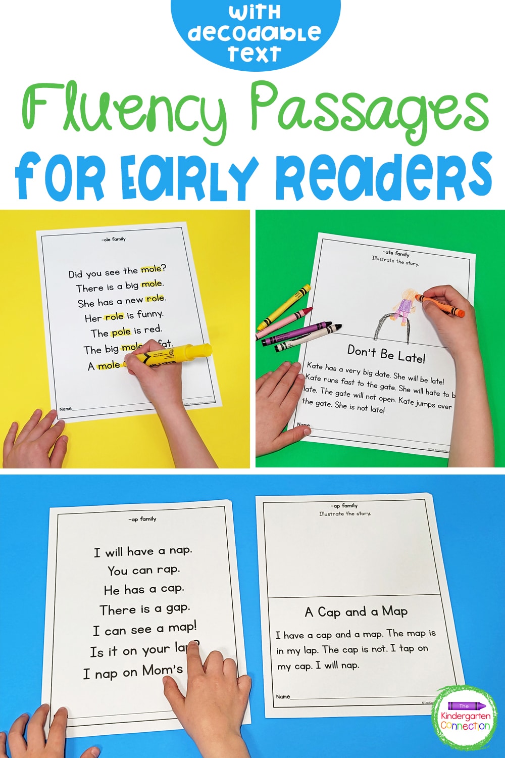 Fluency Passages for Early Readers