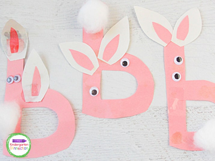 B is for Bunny Letter Craft