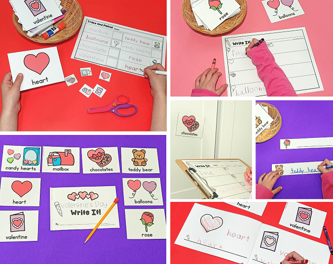 Valentine’s Day Writing Activities for Pre-K & Kindergarten