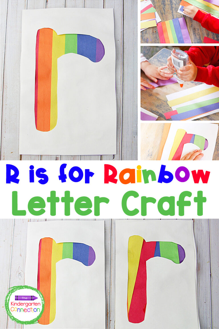 Letter R Craft – R is for Rainbow
