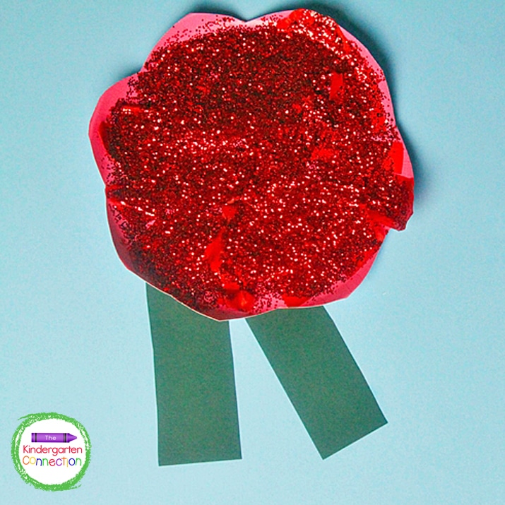 This Letter R Craft rose is perfect for hands on exploration and art when teaching the alphabet, letter formation, and letters sounds.