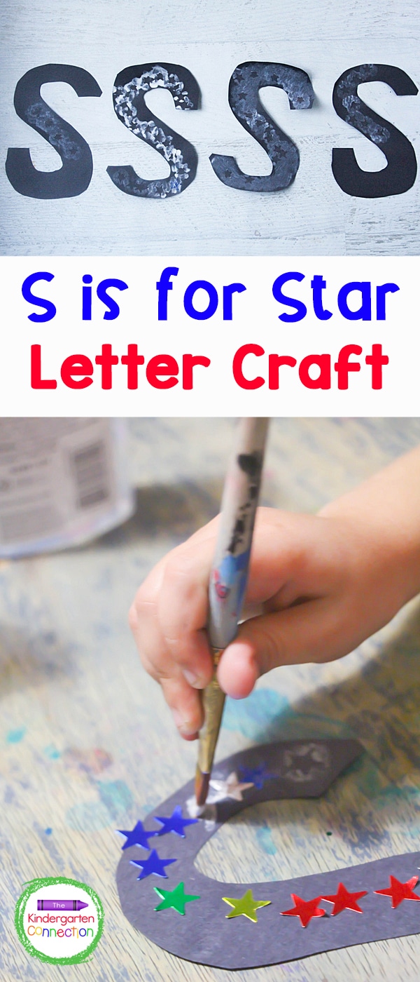Kids of all ages are curious about the stars, the moon and the sun. Create your own "starry" S is for Star Letter S Craft as part of our Kindergarten Letter Craft series.