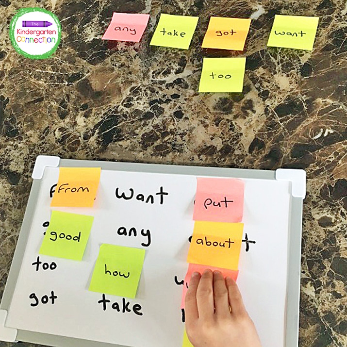 Learning sight words can be challenging, but it doesn't have to be boring. This sight word match game is perfect for early readers at school or home!
