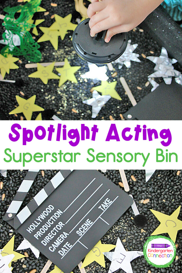 Spotlight Acting Superstar Sensory Bin