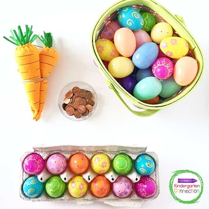 Simple Easter Egg Counting Activity
