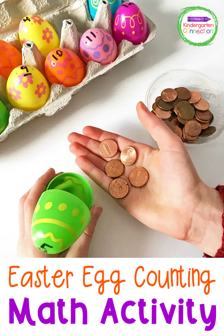 Simple Easter Egg Counting Activity
