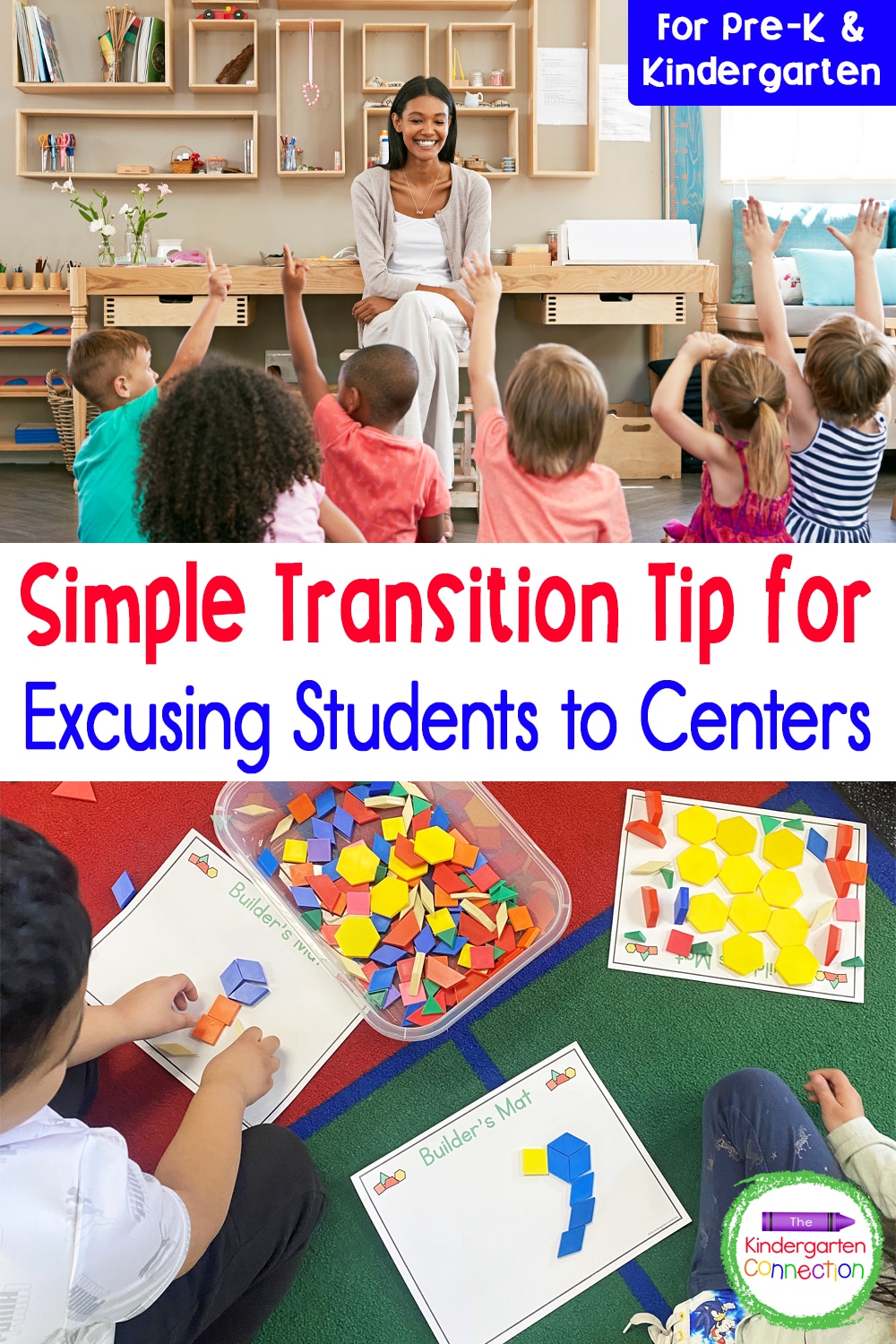 Simple Classroom Transition Tip for Excusing Students to Centers