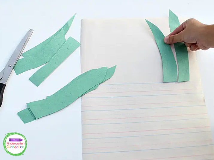 This creative spring writing and art activity for kids pairs perfectly with the book "In the Tall, Tall, Grass." Read the book and create your own page! 