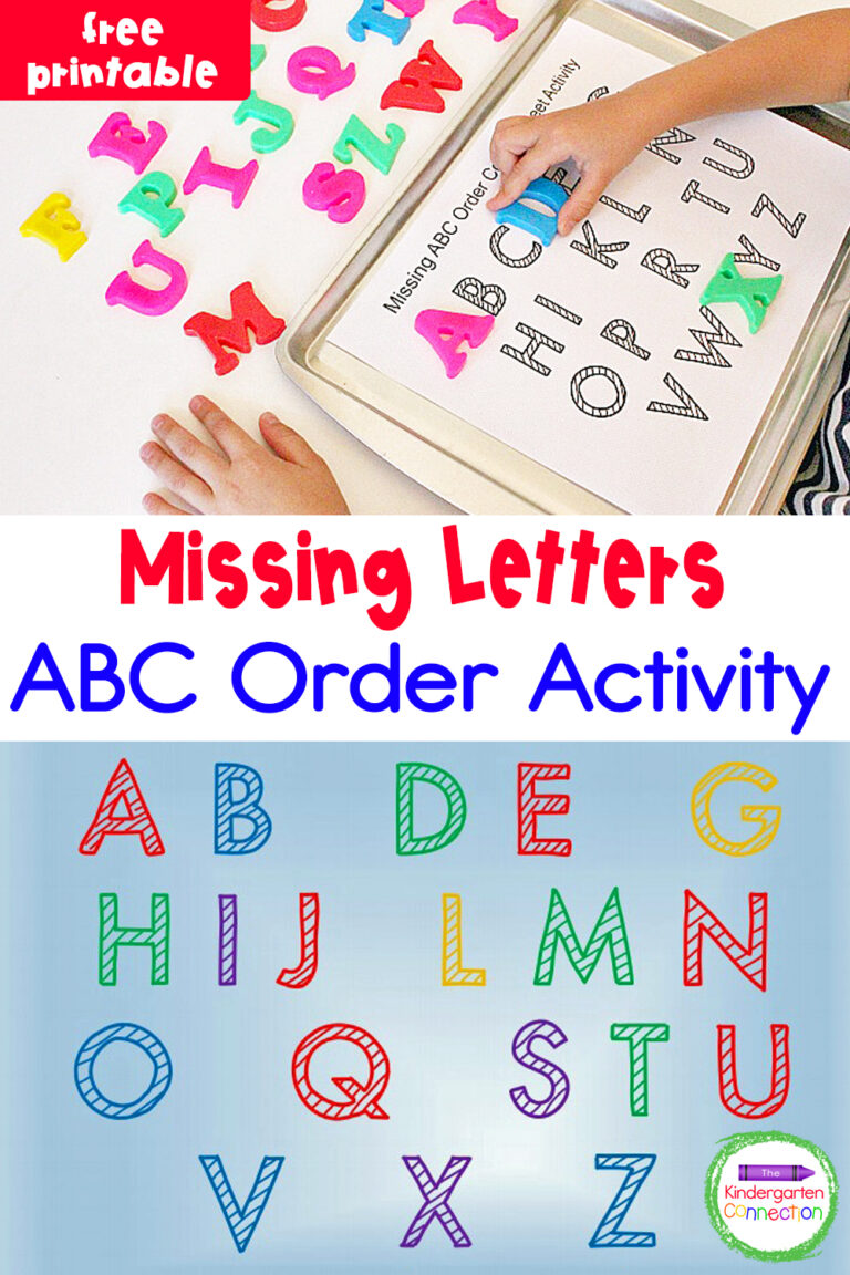 Missing Letters Cookie Sheet Activity