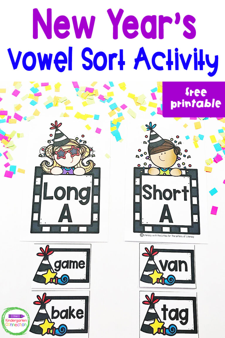 New Year’s Long and Short Vowel Sort