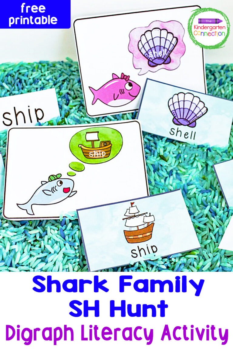 Shark Family SH Hunt Digraph Activity