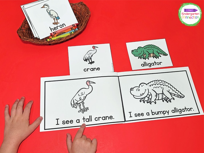 Strengthen fluency skills and build confidence with the Wetland Animals Emergent Readers.