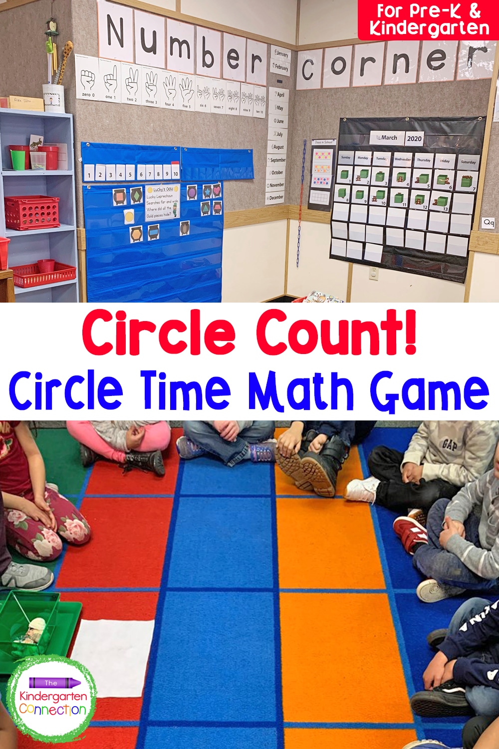 Circle Time Counting Math Game