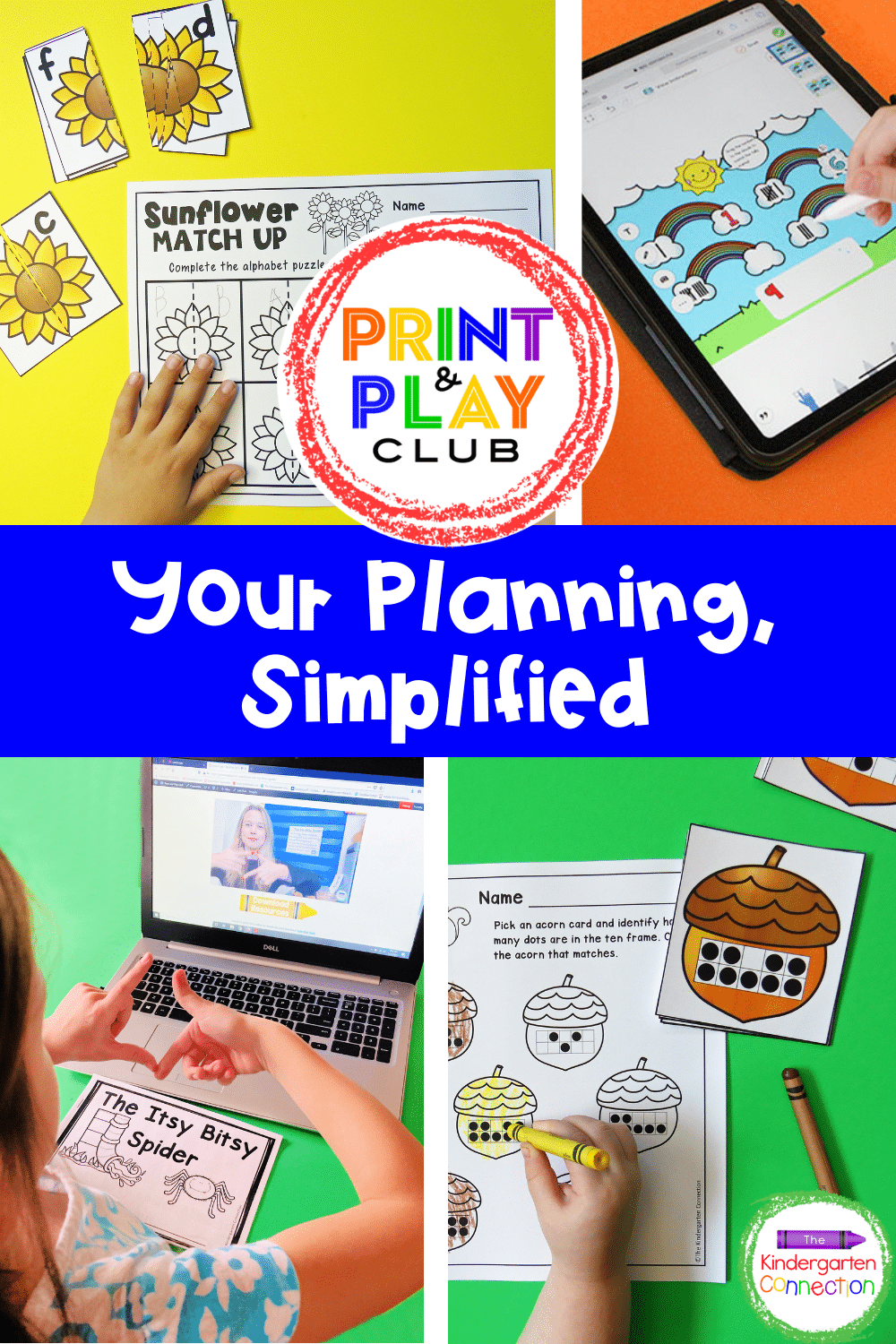 JOIN hundreds of teachers inside the Print & Play Club. A Club created by a teacher, for teachers! With BRAND NEW monthly centers planned and ready to print and play, in addition to exclusive access to hundreds of seasonal, themed and anytime of the year printables!