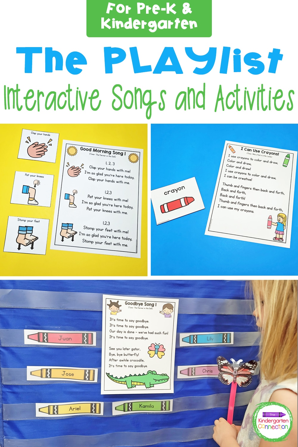 The PLAYlist - Songs and Activities for Pre-K & Kindergarten