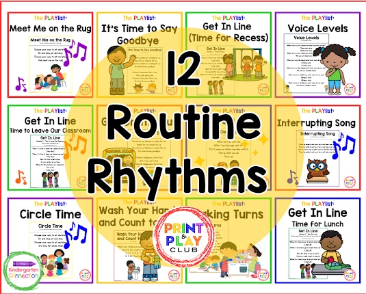 When you join The PLAYlist you will also get 12 bonus routine rhythm songs.