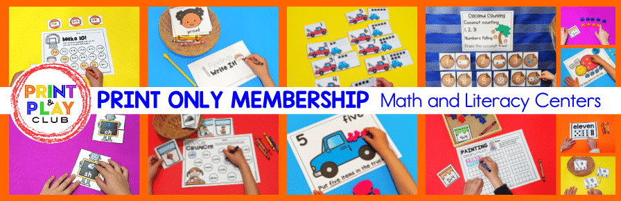 For tons of amazing activities, join us in the Print and Play Club with our “Print Only” membership now!