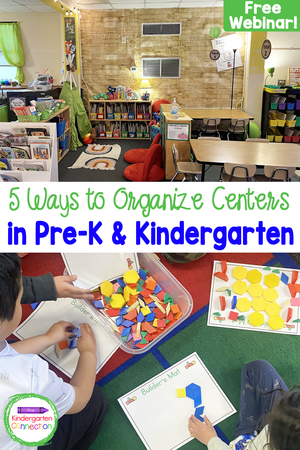 How to Organize Classroom Centers in Pre-K & Kindergarten