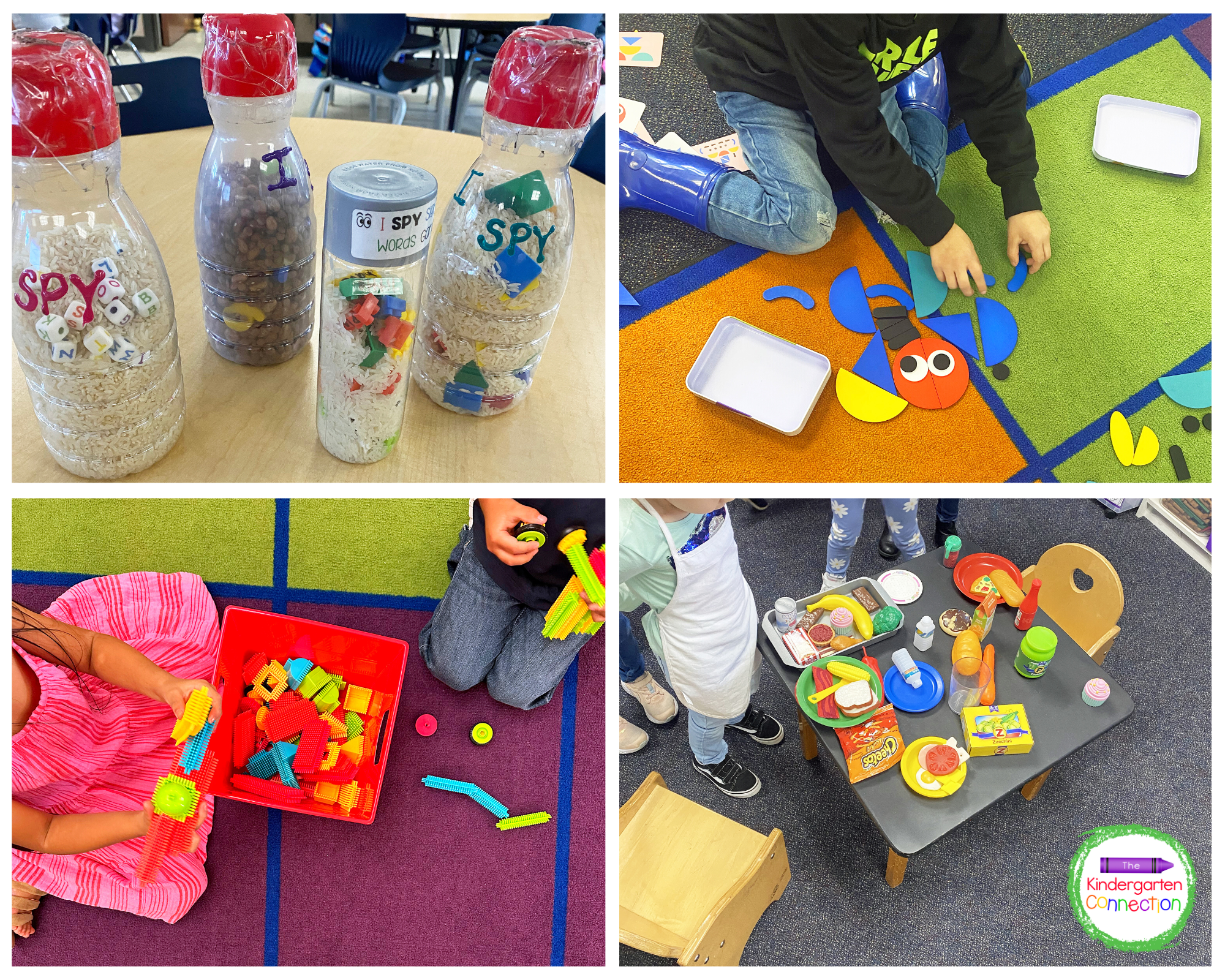 Dramatic play and sensory activities are a great way to incorporate more play in the classroom.
