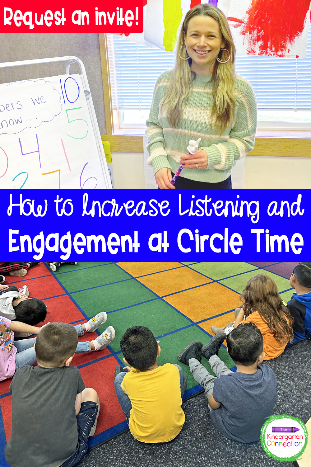 This FREE webinar is filled with Circle Time tips and strategies that are guaranteed to increase listening and engagement!