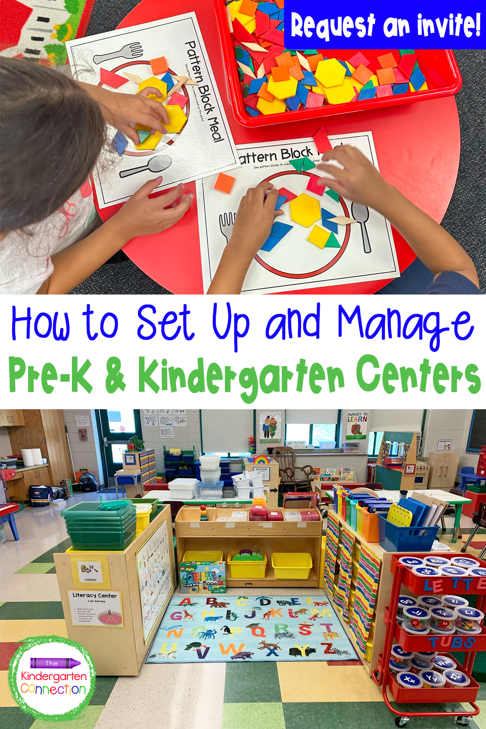 Request an invite to our “Supercharge Your Centers” course to learn how to implement independent and engaging Pre-K & Kindergarten centers!
