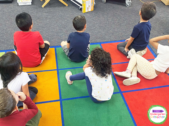 Use brain breaks as a way to help students transition into Circle Time.