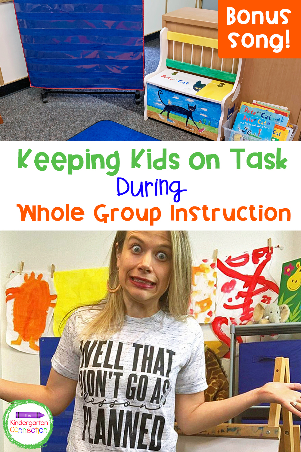 Check out these tips for how to keep kids on task during whole group instruction while still allowing them to feel acknowledged and heard!