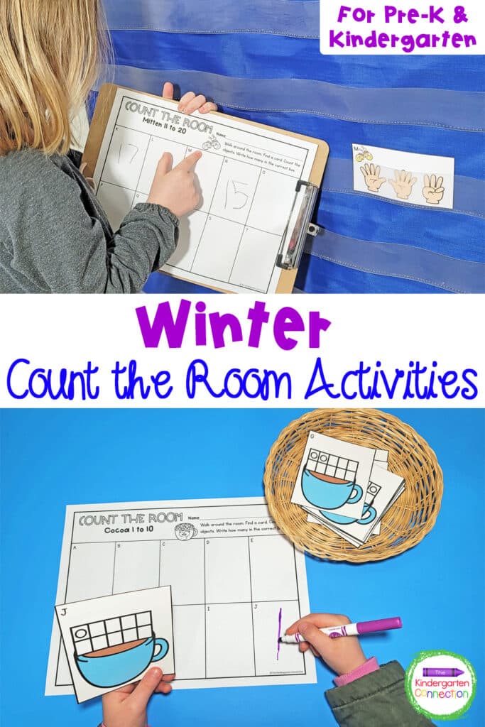 These Winter Counting Activities and Centers will have your students working on counting skills AND moving all season long!