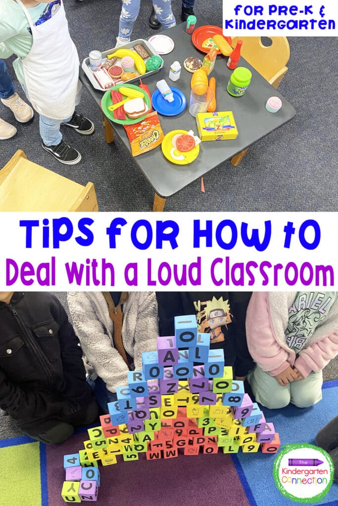Check out these teacher tips for how to deal with a loud classroom when the noise has become disruptive instead of productive!